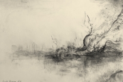 Landscape III, 2018 (Landscapes, drawings by Cecilie Nyman)